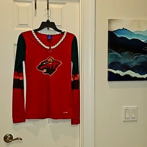 Reebok Minnesota Wild Tee, Size S